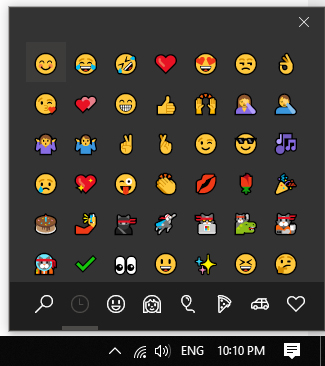 open-emoji-keyboard-in-windows-10