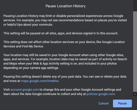 How to stop Google from tracking your location?